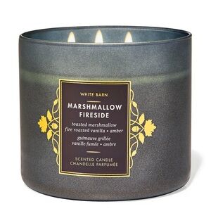New Bath & Body Works 3-Wick Candle in Marshmallow Fireside